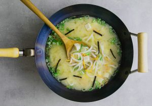 sopa en wok