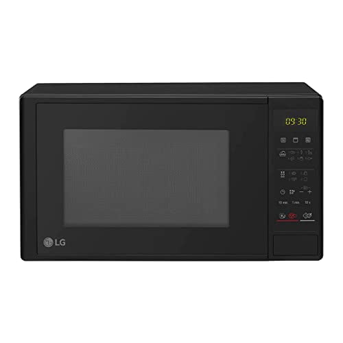 LG MH6042D - Microondas con Grill y Display Digital, de 20 litros y 700W, 5 Niveles de Potencia, Función I-Wave, Cocina Más Rápido, Mantiene Sabor, Fácil Limpieza, Color Negro